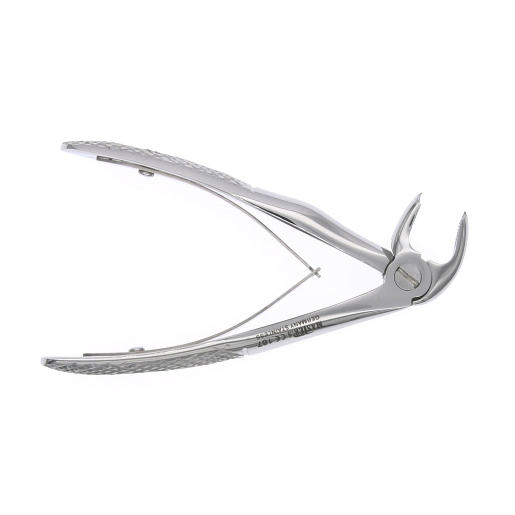 Fórceps pediátrico MASTER nº 06 para molares inferiores.