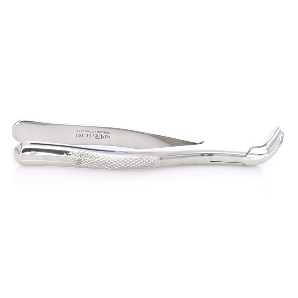 Fórceps separador molares forma americana Master. Extracción dental.