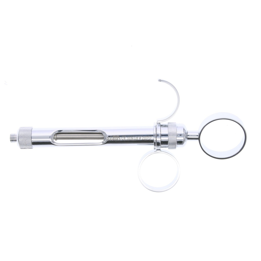 Jeringa anestesia dental Clásica 2.5 Anillos Master.