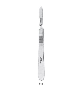 Mango bisturí MASTER: herramienta dental precisa y ergonómica.