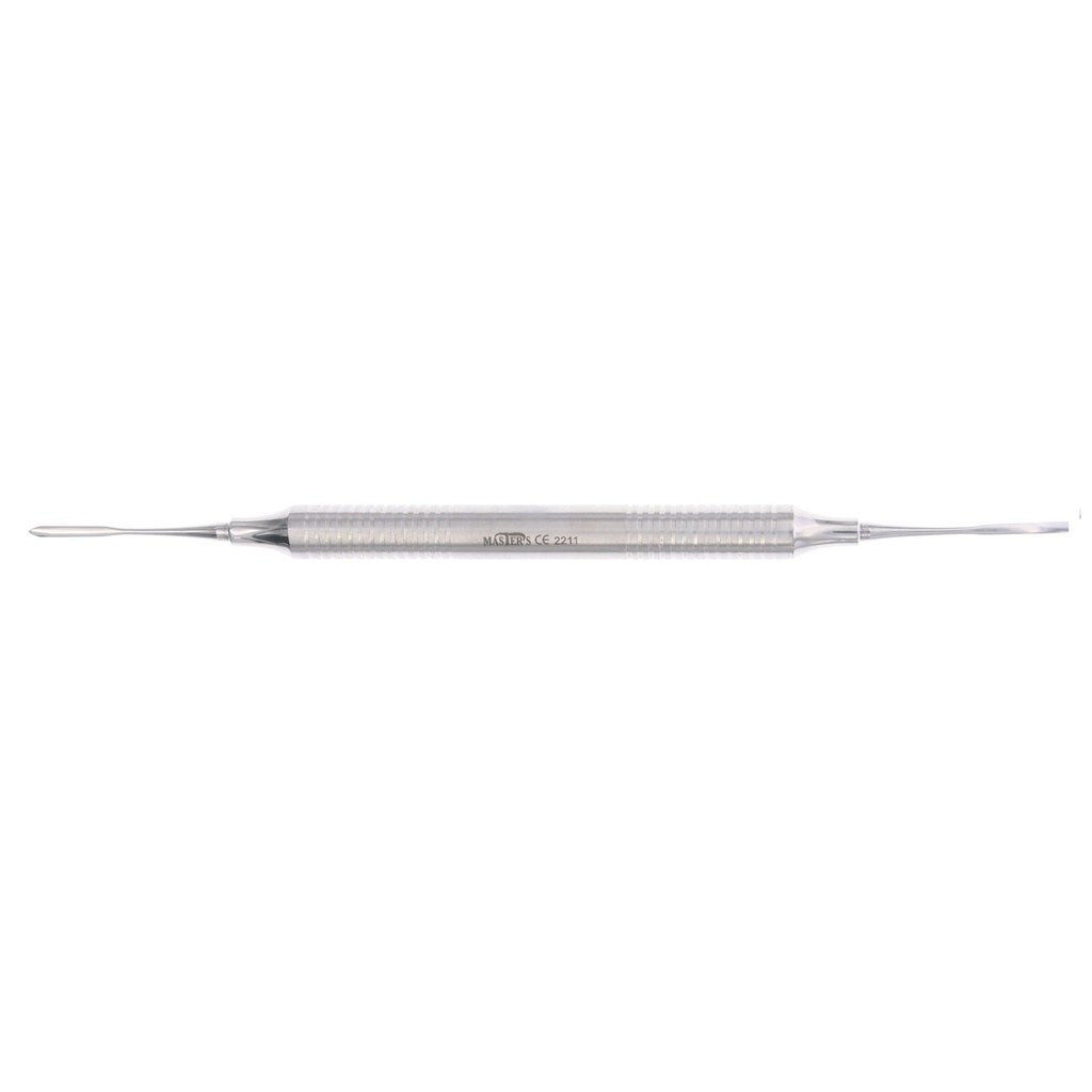 Tunelizador doble Periodoncia Allen Master para cirugía periodontal.
