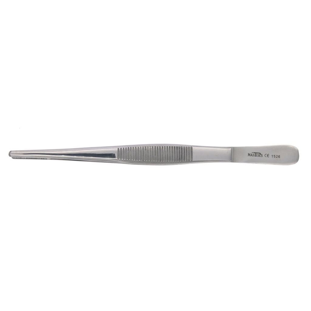 Pinza recta algodón 15cm Master. Instrumental dental preciso.