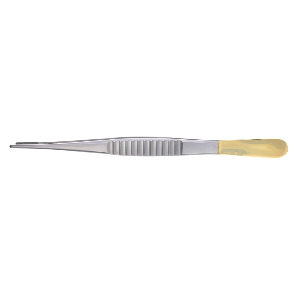 Pinza quirúrgica Bakey tungsteno 15cm Master. Instrumento dental preciso.