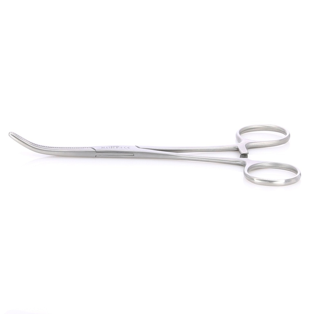 Pinza hemostática Pean Kocher curva 16cm Master. Instrumental dental.