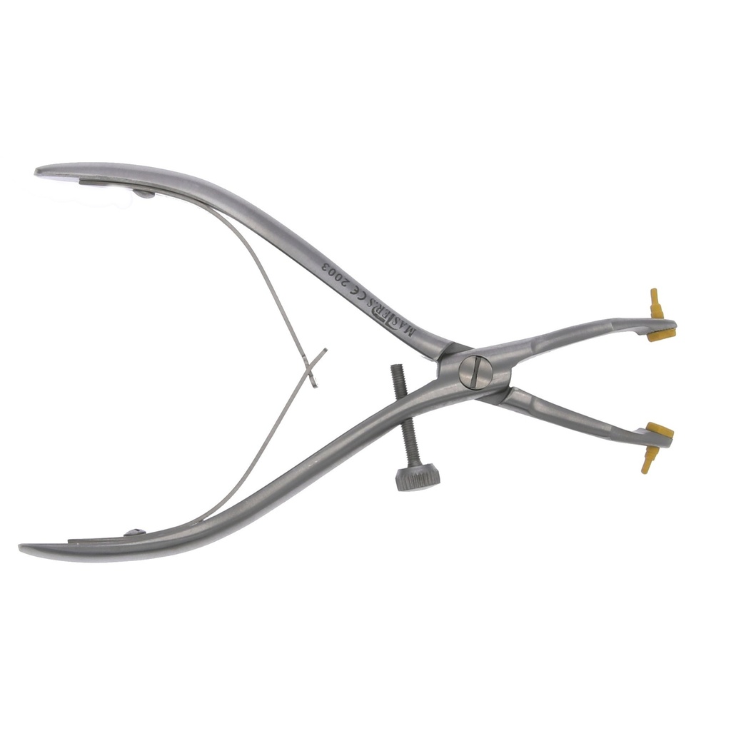 Quitacoronas manual MASTER con topes de goma para odontología.