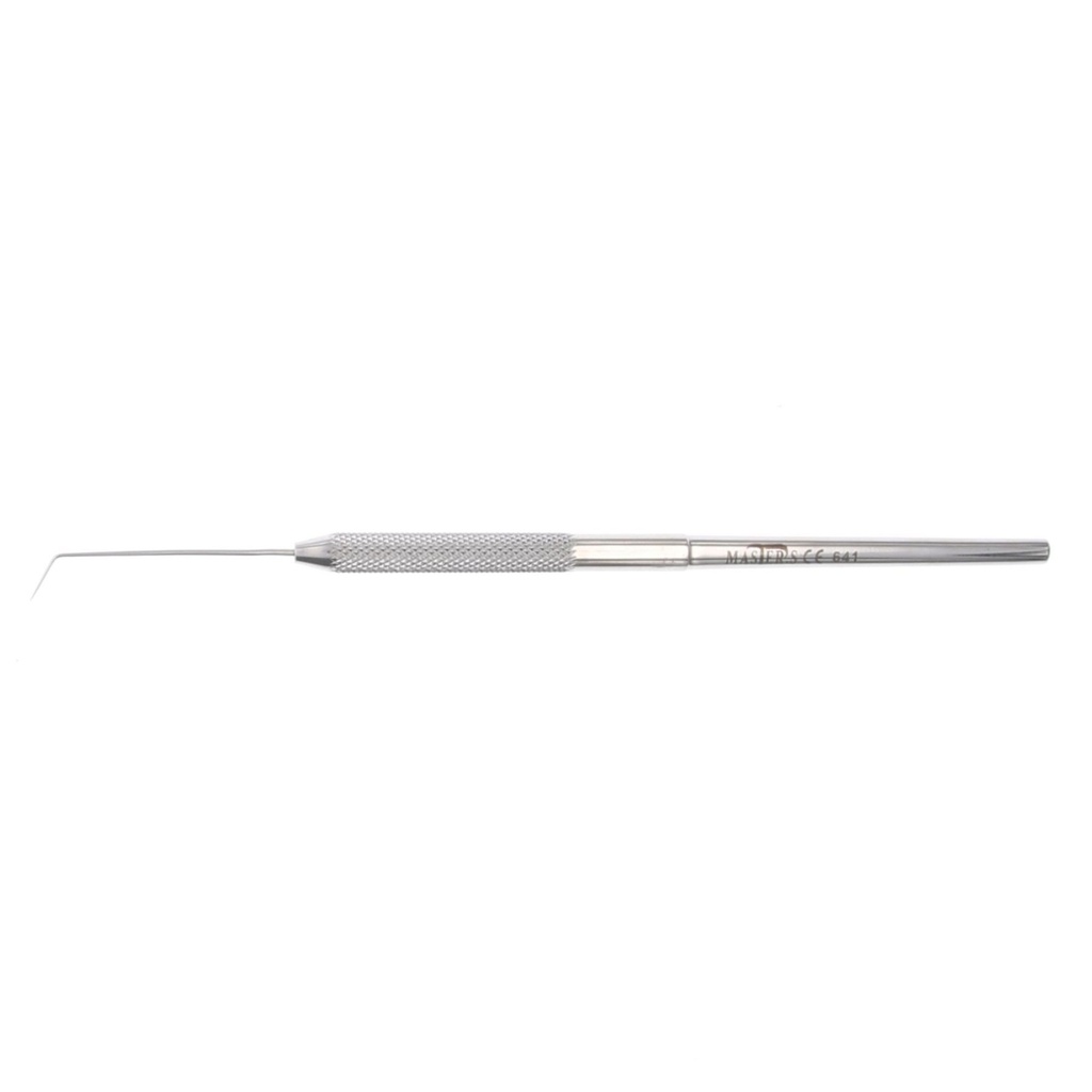 Sonda exploración dental angulada Master. Revisión y diagnóstico.
