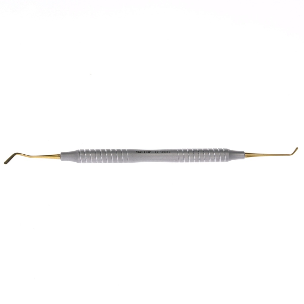 Espátula-Atacador Woodson titanio MASTER Gold Line 8mm.