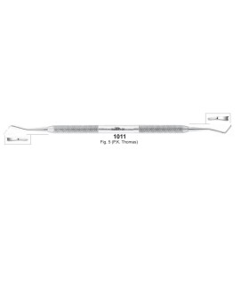 Instrumento P.K. Thomas 1011 (Fig. 5) Master para modelado de cera dental.