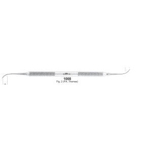 Instrumento P.K. Thomas 1008 (Fig. 2) Master para modelado de cera dental.