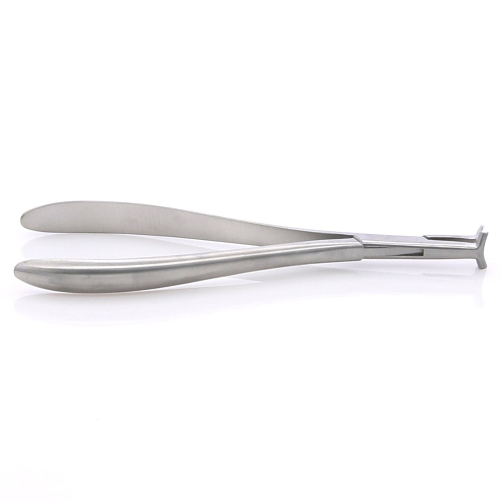 Alicate Cinch Back Master para doblado distal intraoral.