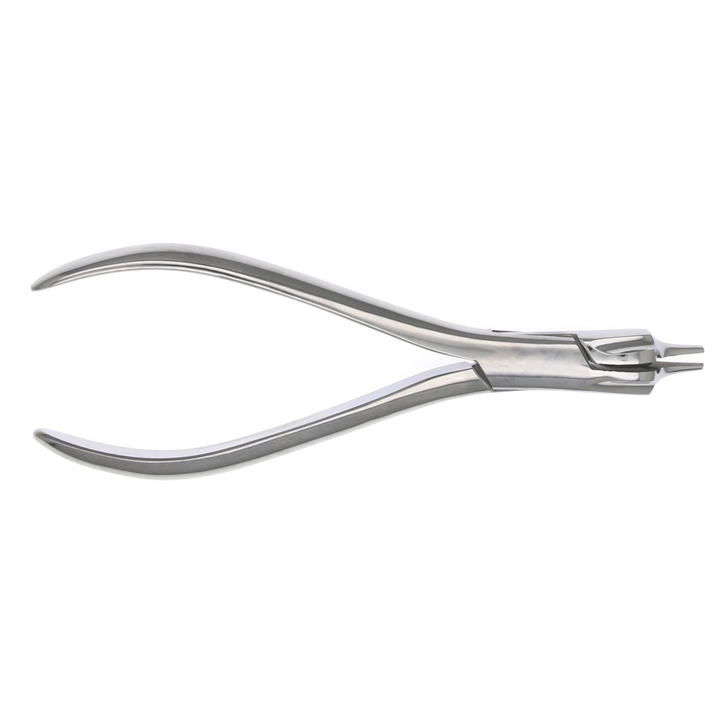 Alicate universal recto Master, punta estriada 16cm, herramienta dental.