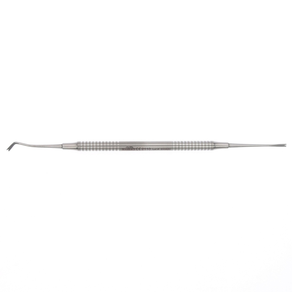 Direccionador de ligaduras MASTER, recto y angulado. Ortodoncia.