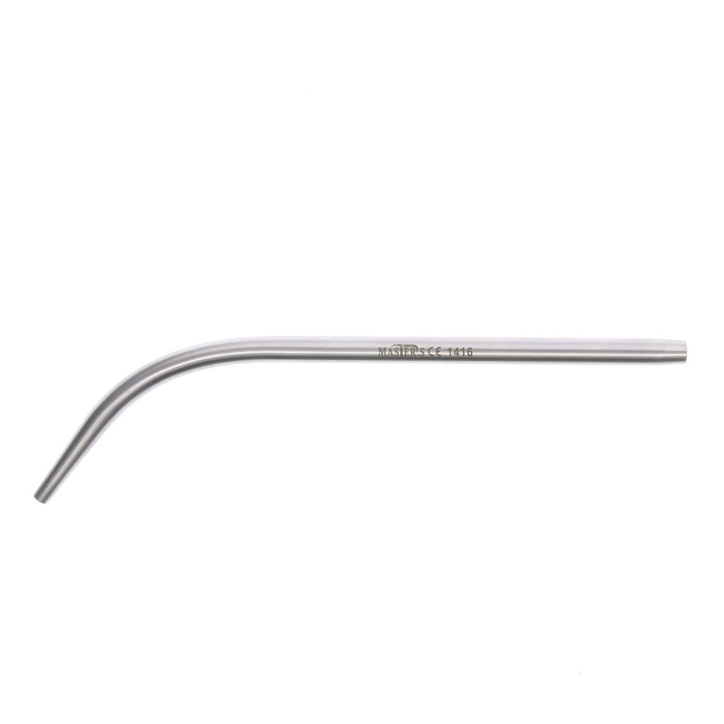 Cánula aspiración quirúrgica 17cm Master. Aspirador dental quirúrgico.