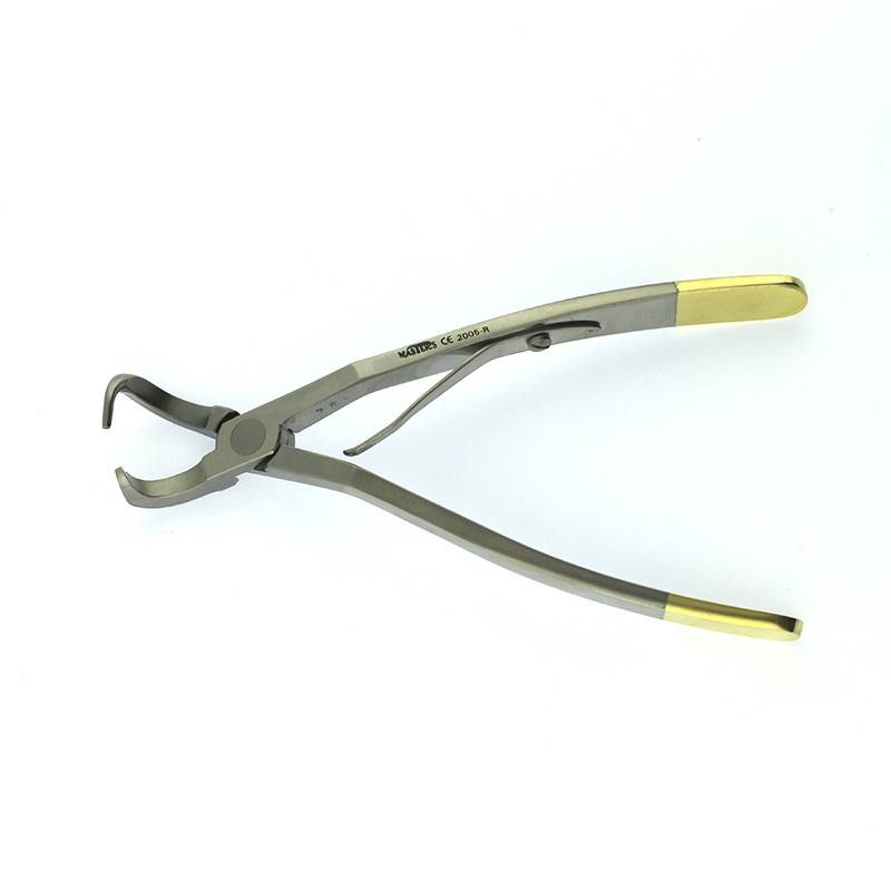 Quitacoronas manual Master con punta de tungsteno para odontología.
