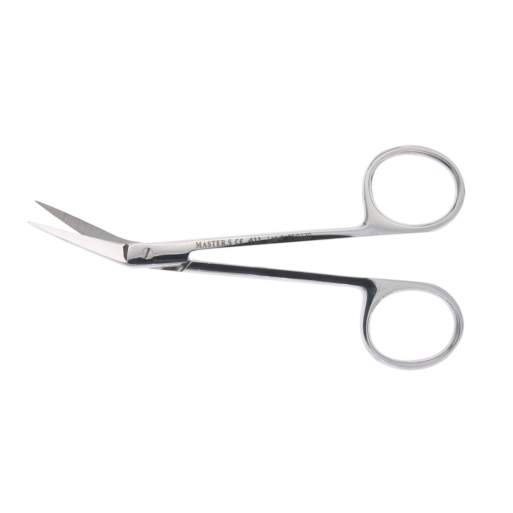 Tijera Quirúrgica Iris 11.5cm Angulada