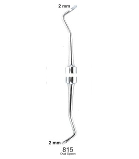 Excavador cuchara ovalada MASTER dental. Instrumento odontológico.