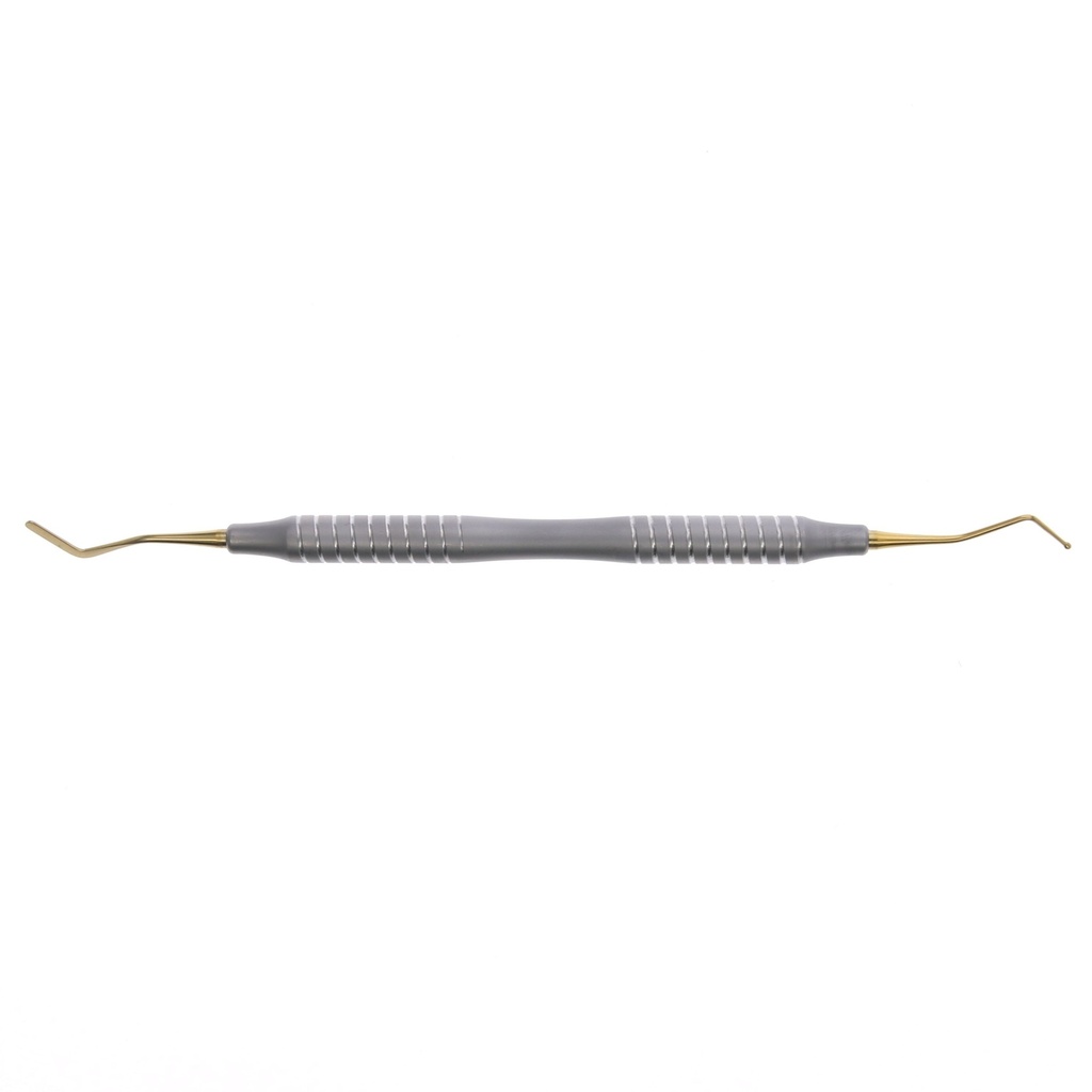 Espátula y bola titanio MASTER Gold Line mango Tornado.