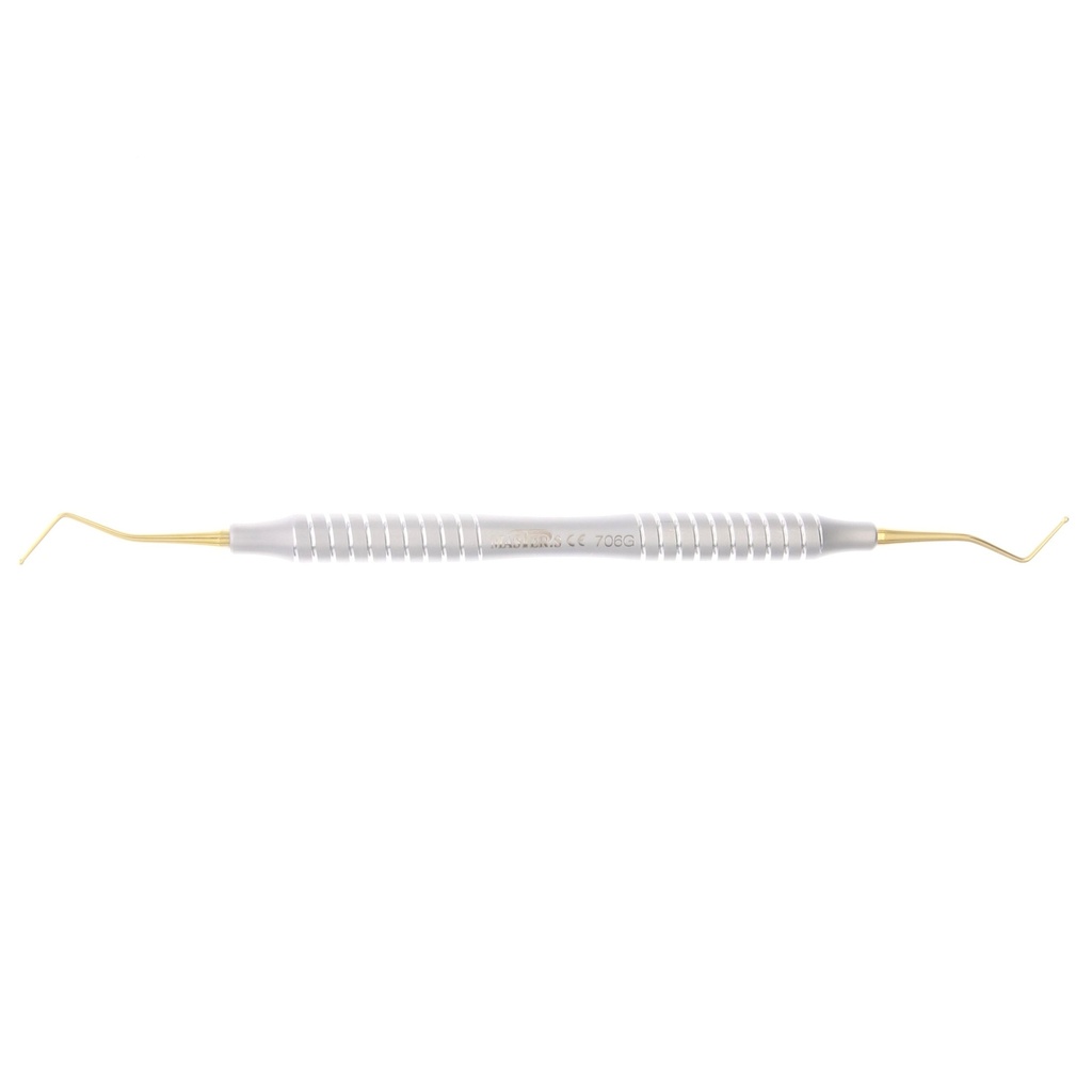 Bruñidor doble bola titanio Gold Line Master: odontología, alta calidad.