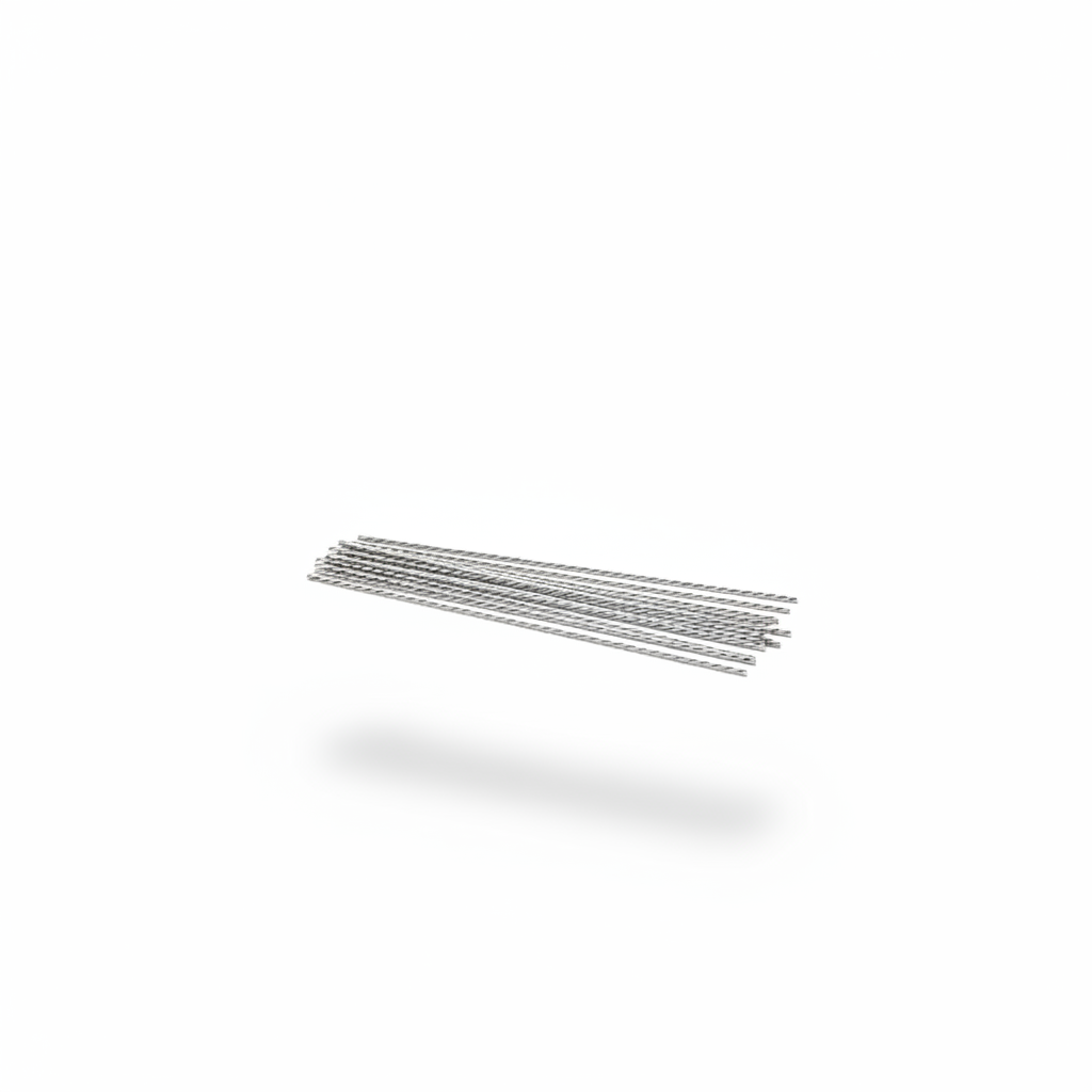 Varillas de Alambre Acero Rectangular Tubo 10 uds.