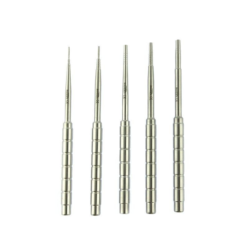 Osteotomo recto cóncavo Master diámetro degradado para implantes dentales