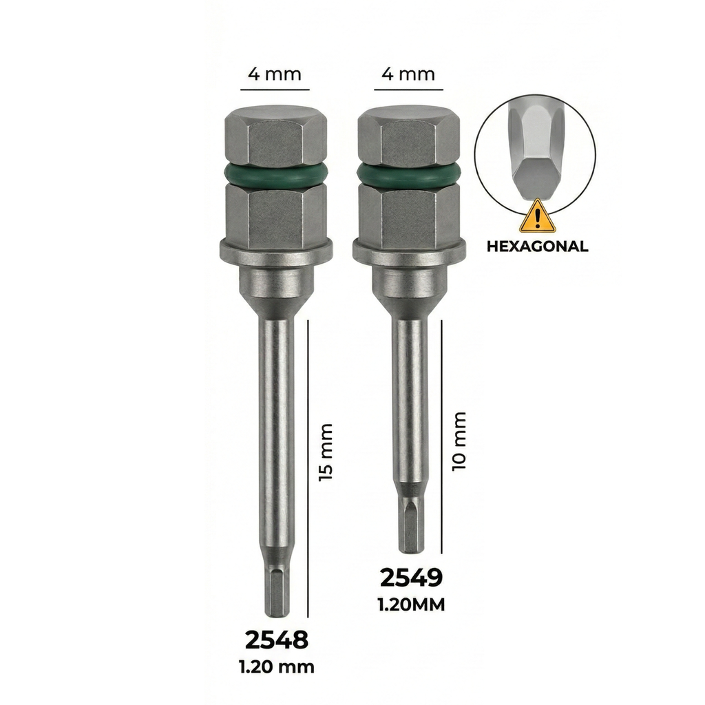 Destornillador dental 1.20mm Master conexión 4mm.