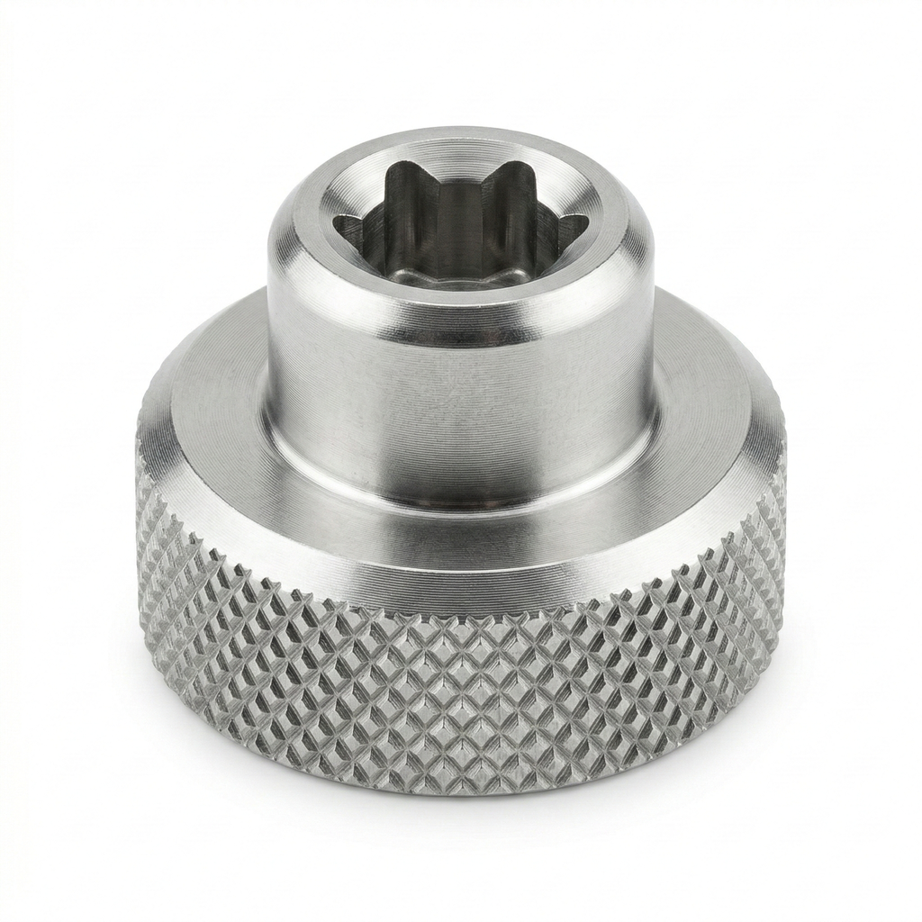 Adaptador manual para extractores dentales. Herramienta odontológica.