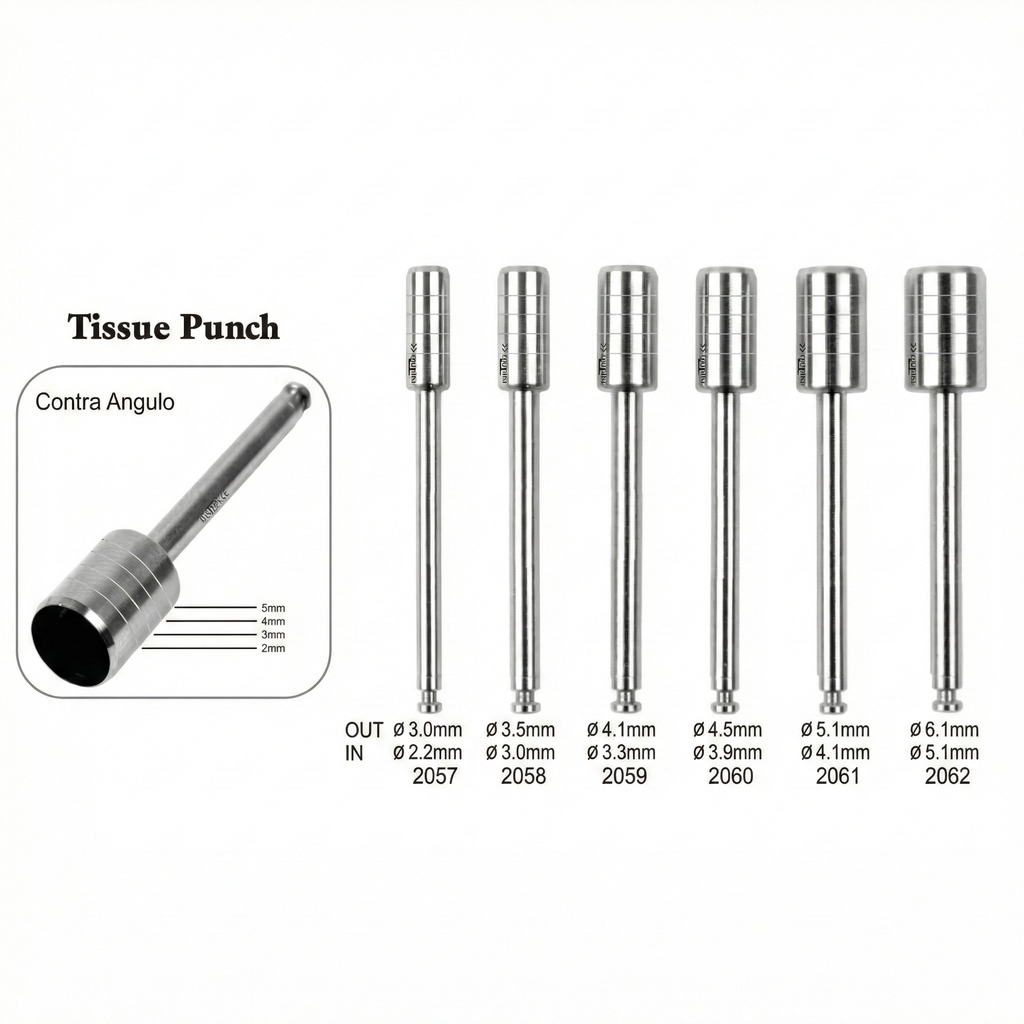 Bisturí circular para contra ángulo