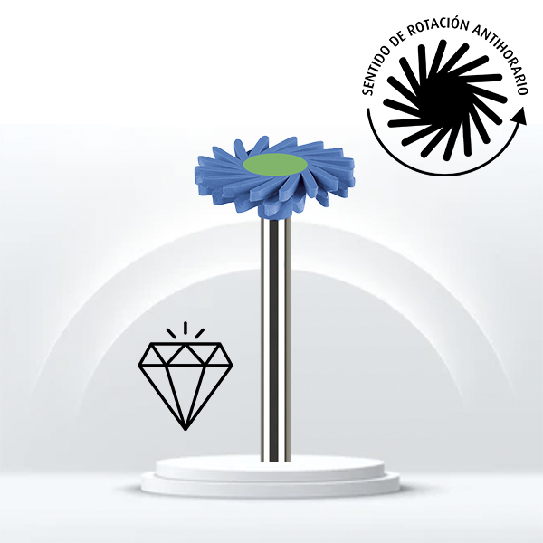 Swivel Cerámica Grueso 9805G JOTA. Fresas dentales para pulido.