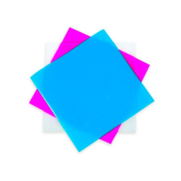 Mouthguard DentaFlux planchas 0.040x1mm para férulas dentales.