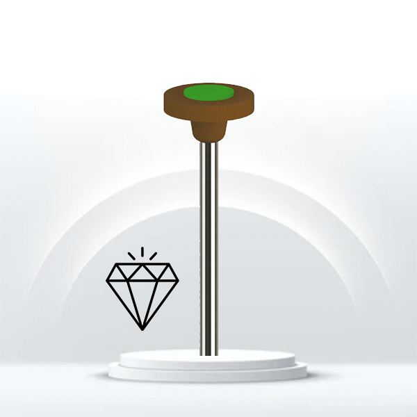 Rueda Di-Silicato Medio JOTA LS9877M para pulido dental.