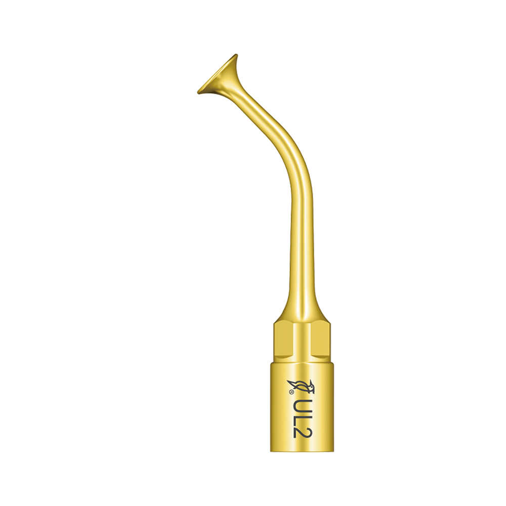 Punta cirugía Woodpecker UL2 para Mectron (Cirugía), Woodpecker Surgic Touch, Ultrasurgery y otros | Separación membrana sinusal - punta ultrasonidos Woodpecker.