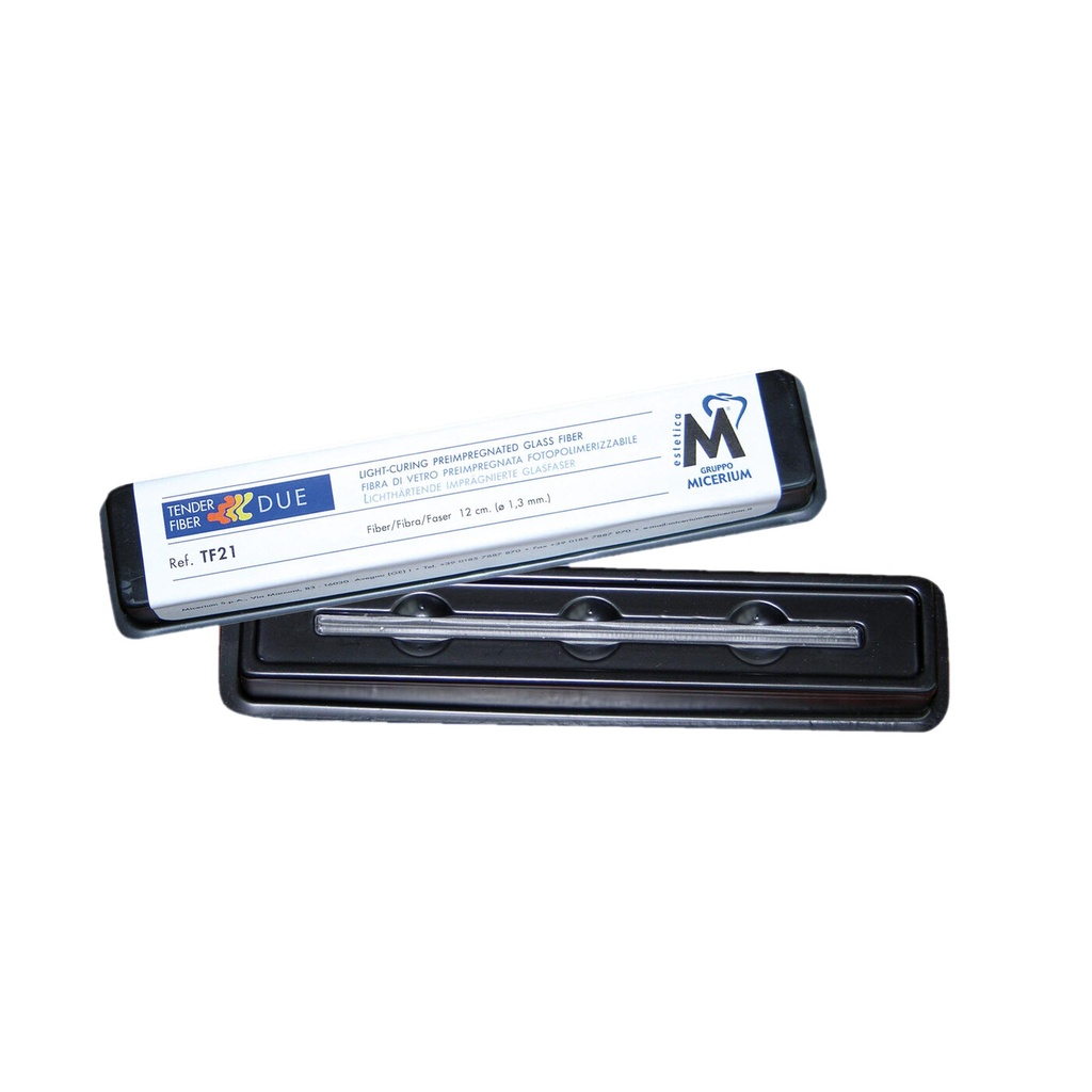 Tender Fiber DUE · Fibra de vidrio para ferulización (12 cm)