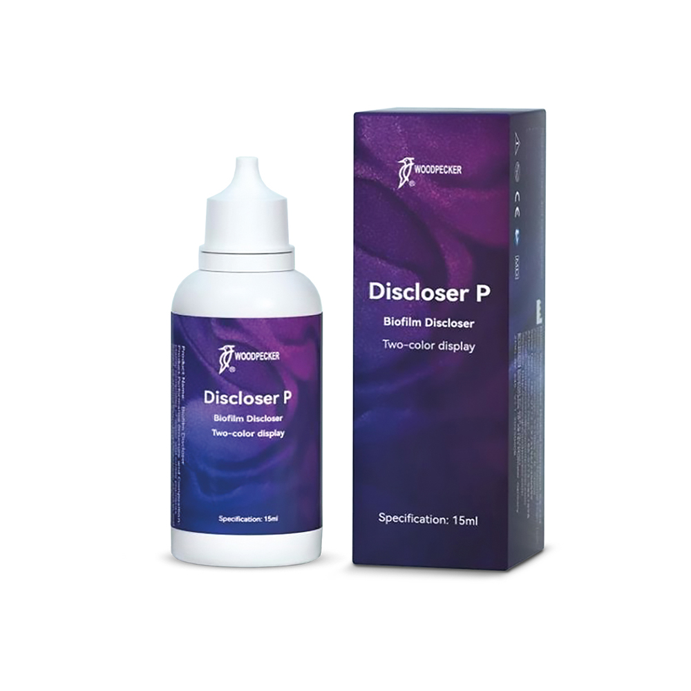 Revelador de Biofilm Discloser P Woodpecker | 15 ml