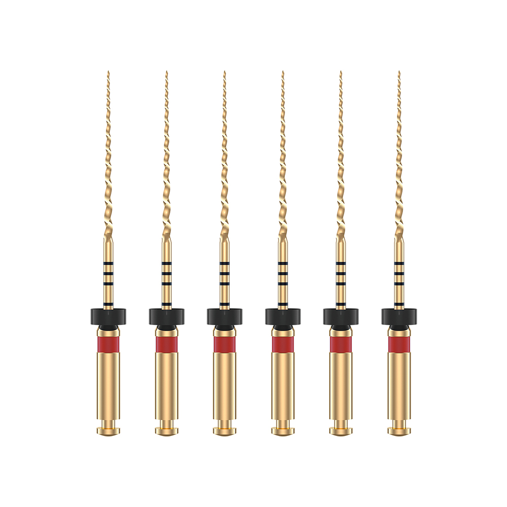 Lima endodoncia DM-F1 movimiento continuo KP-2504-25 | 6 Uds.