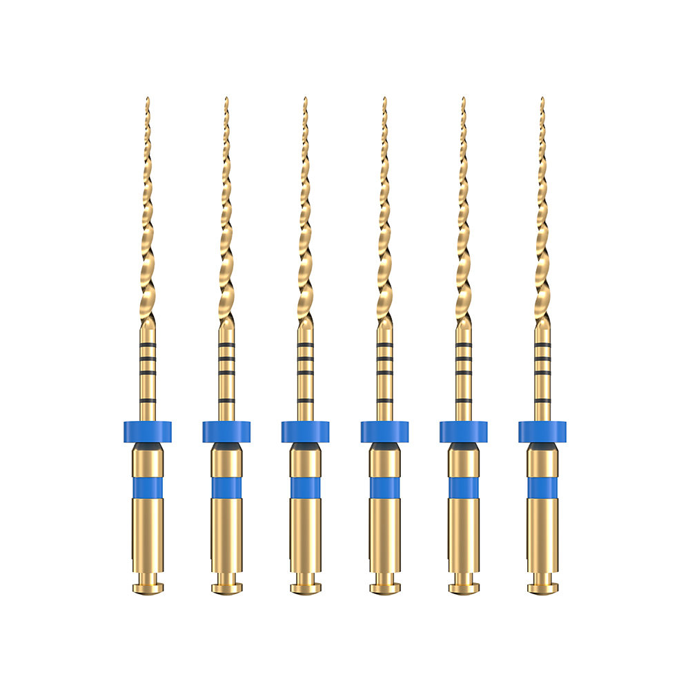 Lima endodoncia DM-F1 movimiento continuo KP-3006-25 | 6 Uds.