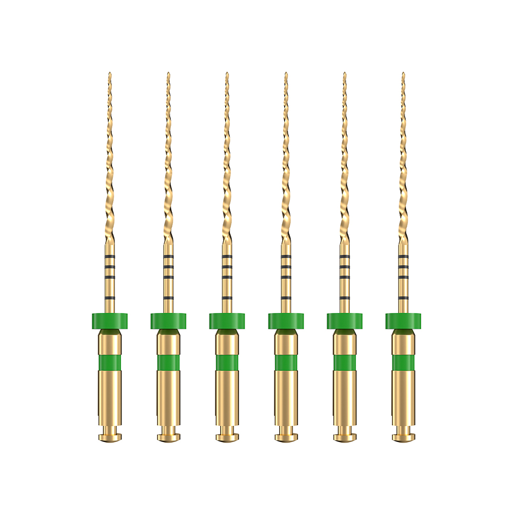 Lima endodoncia DM-F1 movimiento continuo KP-3504-25 | 6 Uds.