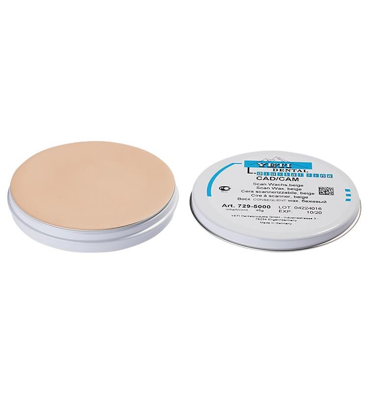 Cera escaneable para CAD/CAM Yeti Dental beige (45 g)