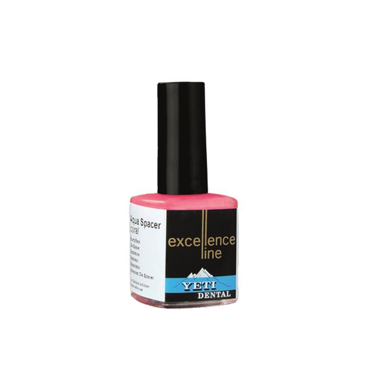 Espaciador AQUA SPACER coral Yeti Dental, al agua (15 µm)