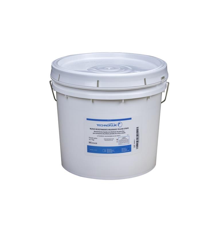 Revestimiento Yellow Stripe fino Technoflux para removibles (22,7 kg)