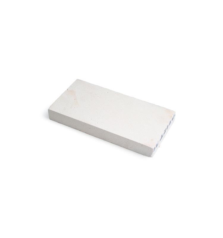Ladrillo refractario blanco para soldar Technoflux (230 × 115 × 30 mm)