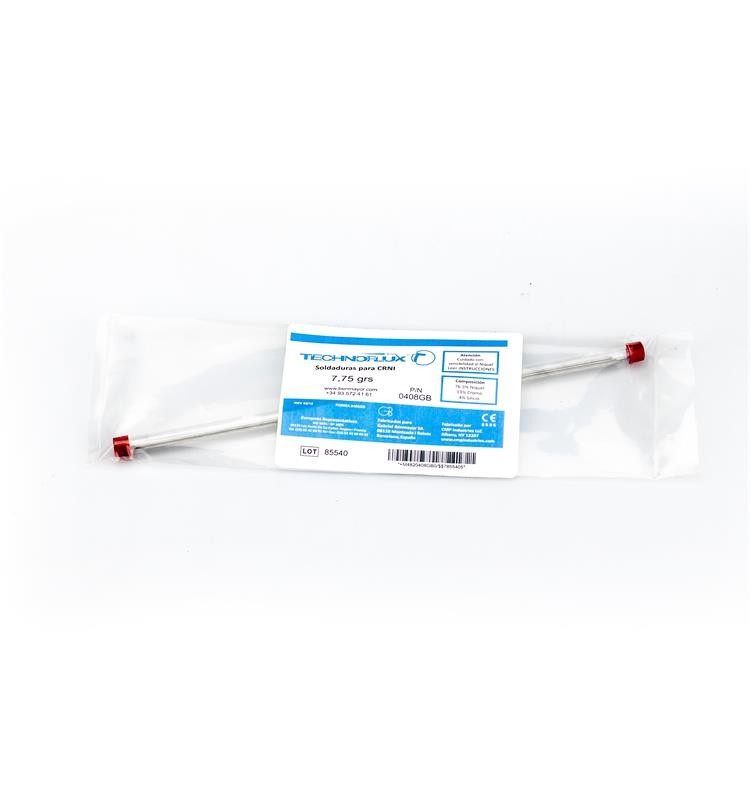 Soldadura Technoflux para cromo-níquel y titanio