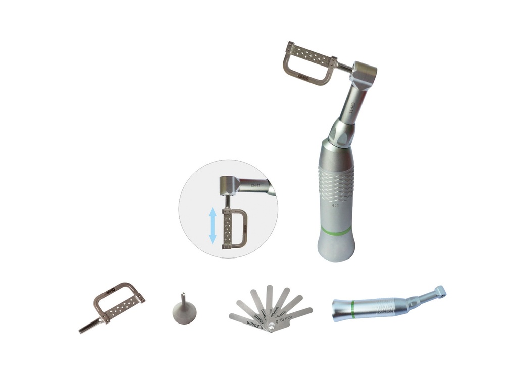 Kit de stripping con contraángulo Technoflux