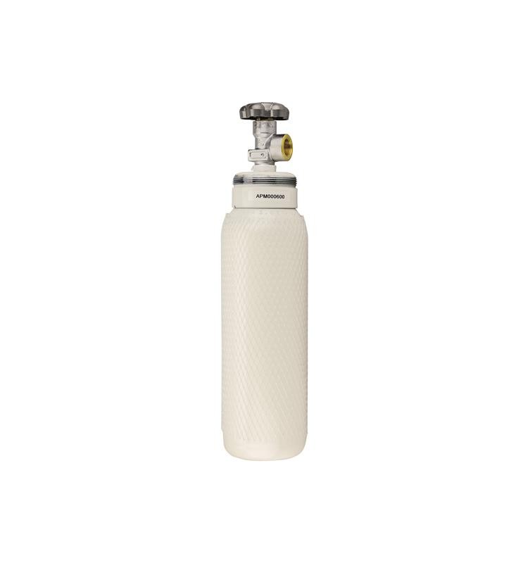 Botella de oxígeno de 2 l y manorreductor Technoflux