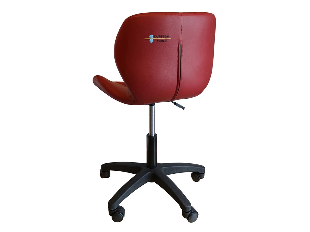 Silla de trabajo Durston tapizada con ruedas (43-58 cm)