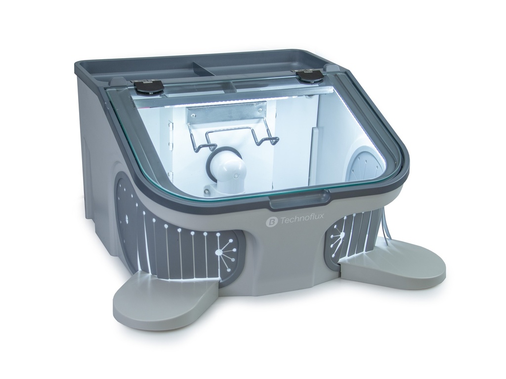 Módulo de repasado con aspiración y luz LED Technoflux