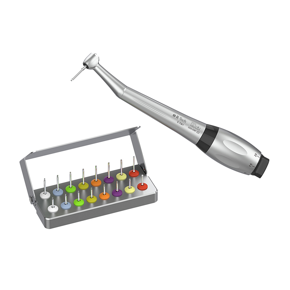 Llave dinamométrica para implantes Torq Implant C-TW1 + 16 llaves | R-Tech