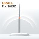 CD135 Fresa Carburo Reforzado Flecha Larga Multilaminas 8 A 12 Láminas