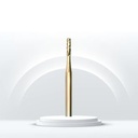 TCX21R Fresa Carburo Y Baño Titanio Cilíndrica Punta Redonda Rebaje Metal