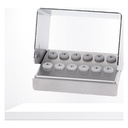 Fresero de Aluminio 6 huecos FG + 6 RA