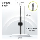 II3-J11-010 Carburo 3mm Zirconio, Pmma,Peek,